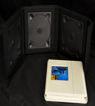 Wedding CD/DVD Case (Triple - square frame)